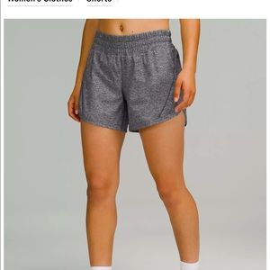 Track That Mid-Rise Lined Short 5" Heather Lux Multi Black